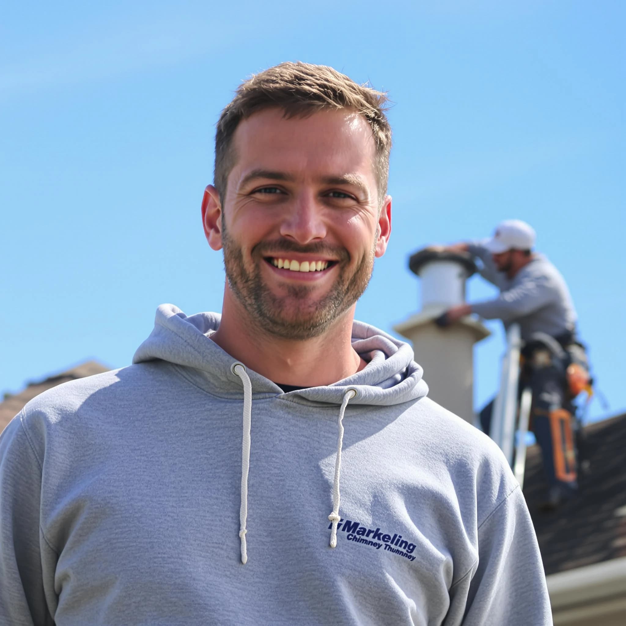 The Needham Chimney Sweep team.